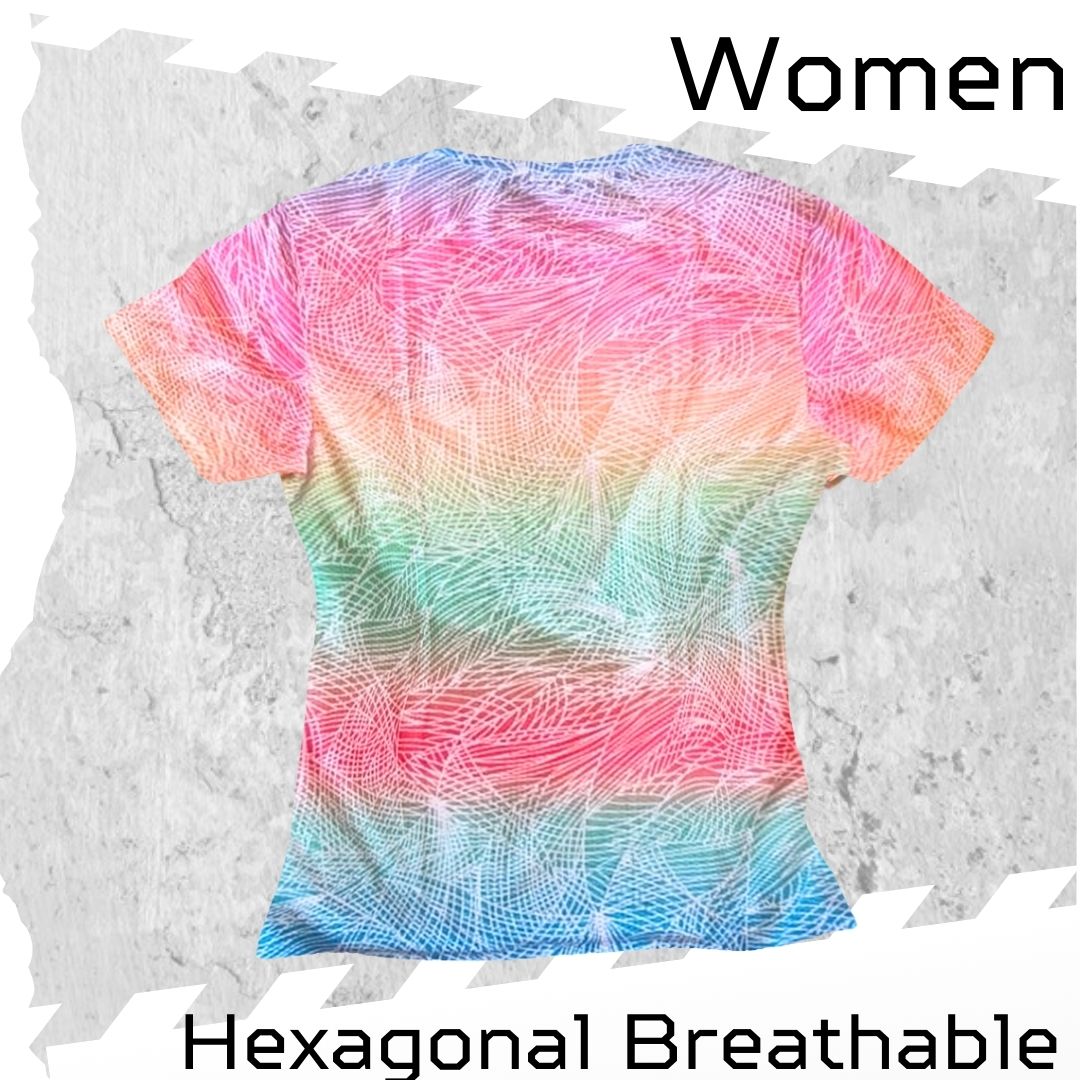 【女裝】六角形透氣 T-Shirt