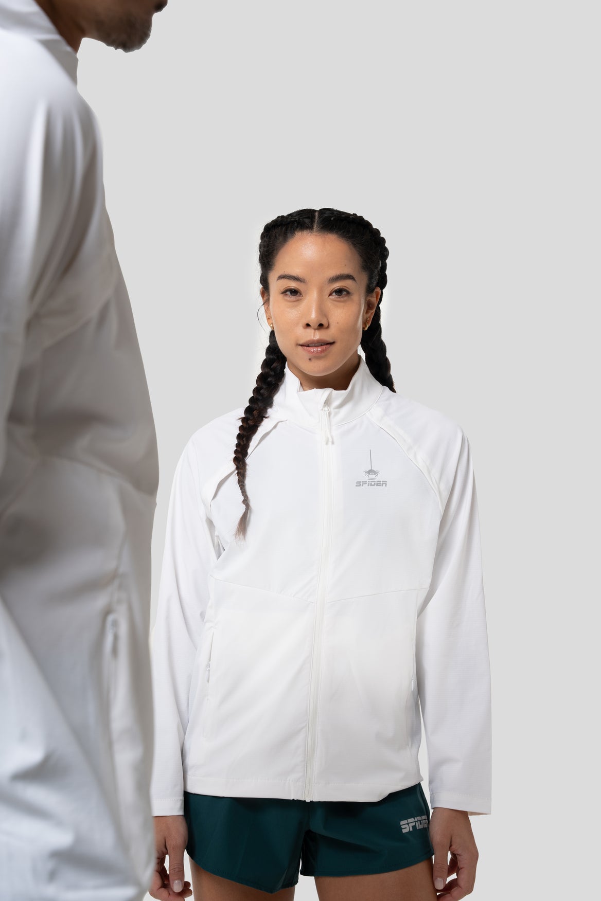 【Unisex】 Ultra Thin Windbreaker - White