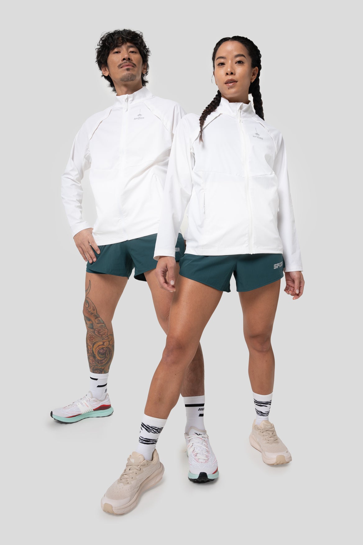 【Unisex】 Ultra Thin Windbreaker - White