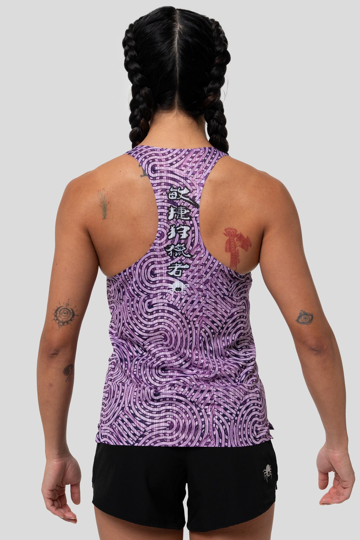 【Unisex】"Feel Nothing" - Seamless Singlet - Route Map Maze
