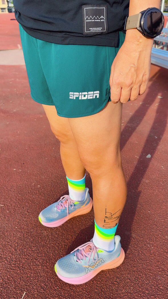 【Women】2 in 1 Multiple Functional Running Shorts (Noble Green)