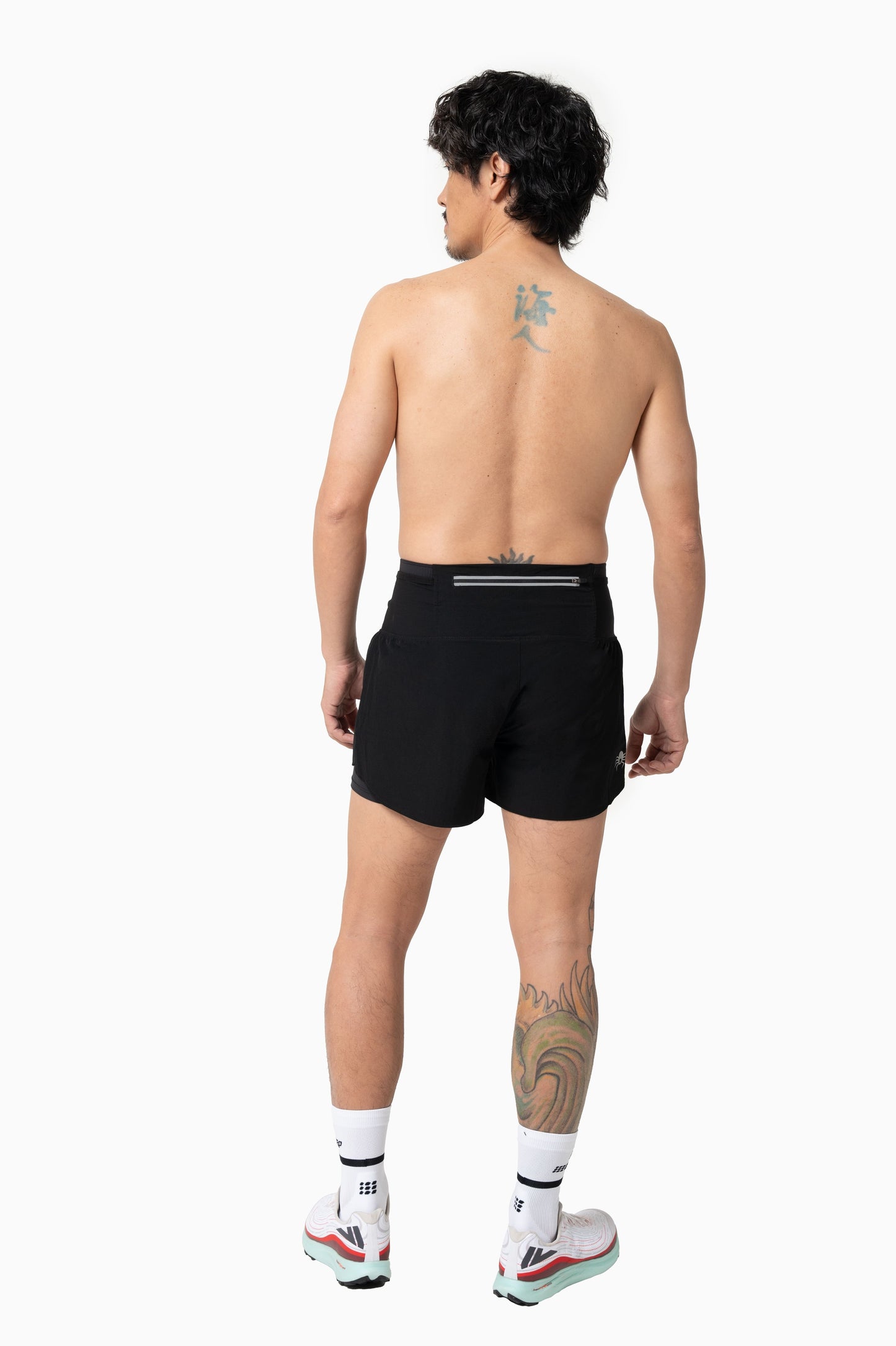 【Women】2 in 1 Multiple Functional Running Shorts (Black)