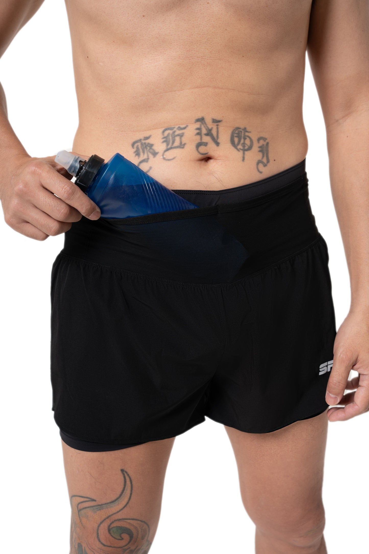 【男裝】2 in 1 Multiple Functional Running Shorts