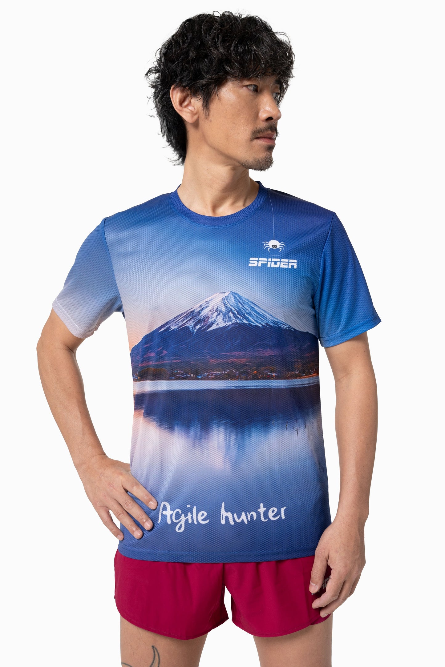 【男裝】 比賽 T-Shirt (富士山)