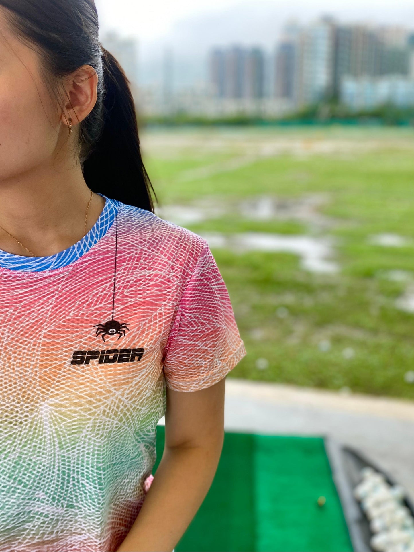 【女裝】六角形透氣 T-Shirt