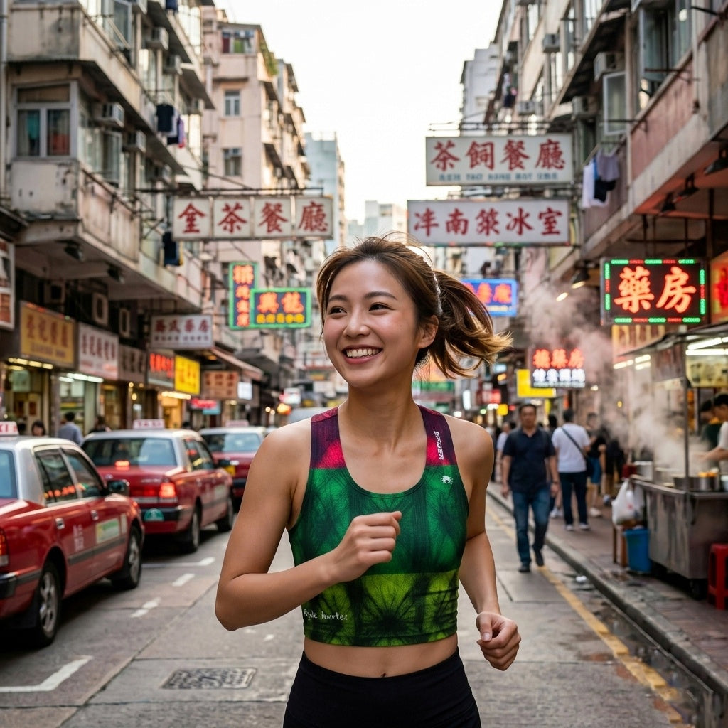 【Women】"Feel Nothing" - Seamless Top - Prey Light