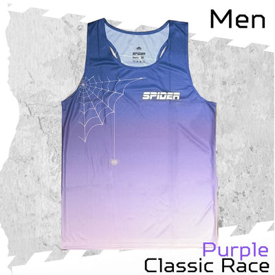 【Men】Classic Race Singlet  - Purple