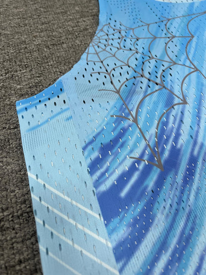 【Time Limited Discount】【Men】"Feel Nothing" - Seamless Singlet Version 2 - Tsunami Blue  (Pre-order: Expected to deliver within 2 weeks)